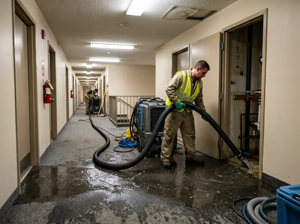 multi-unit-apartment-hallway-f-005 — frequently asked questions, Emergency Burst Pipe Water Extraction & Removal in Ada, OH